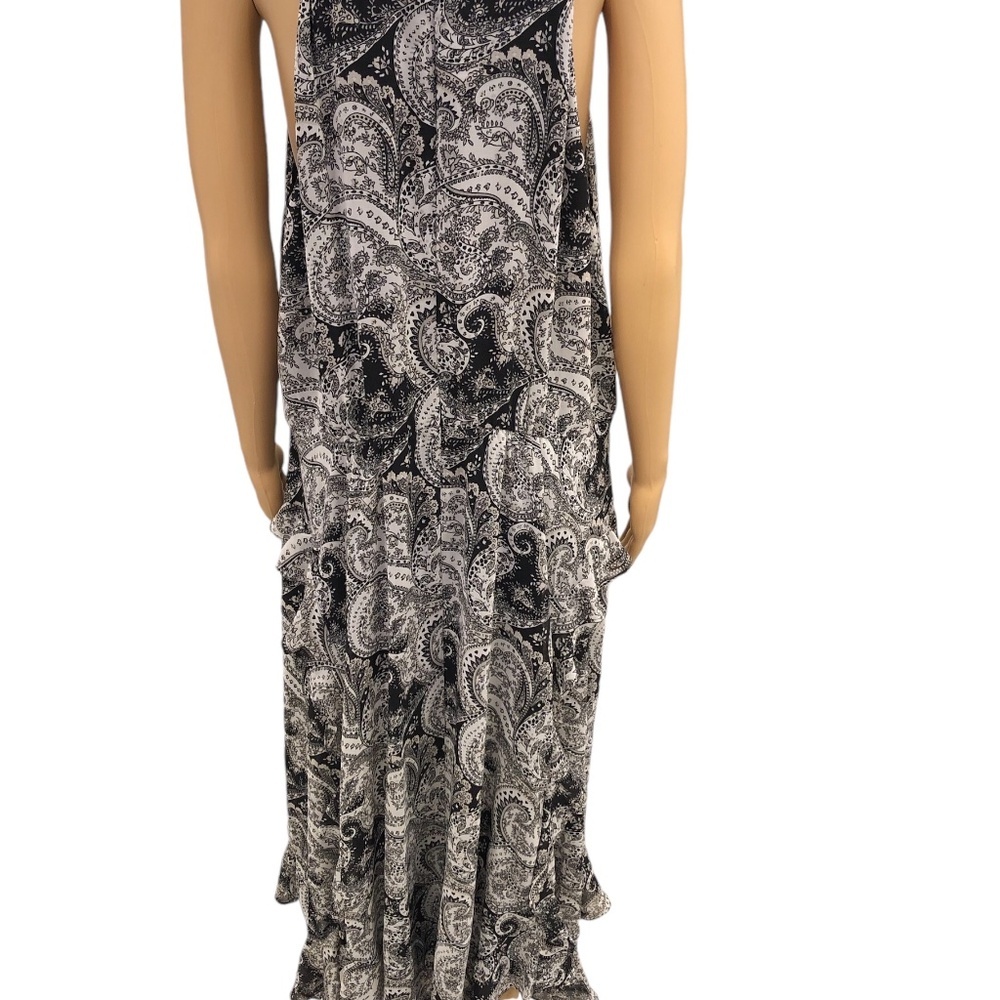 WHBM Ruffle Halter MIDI Dress size 18 - Picture 3 of 10